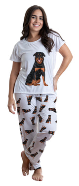 Rottweiler 2 piece Pj set with long pants