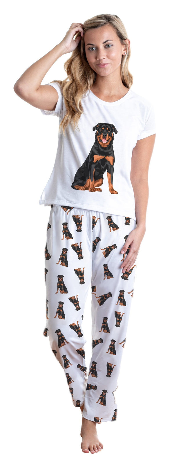 Rottweiler 2 piece Pj set with long pants