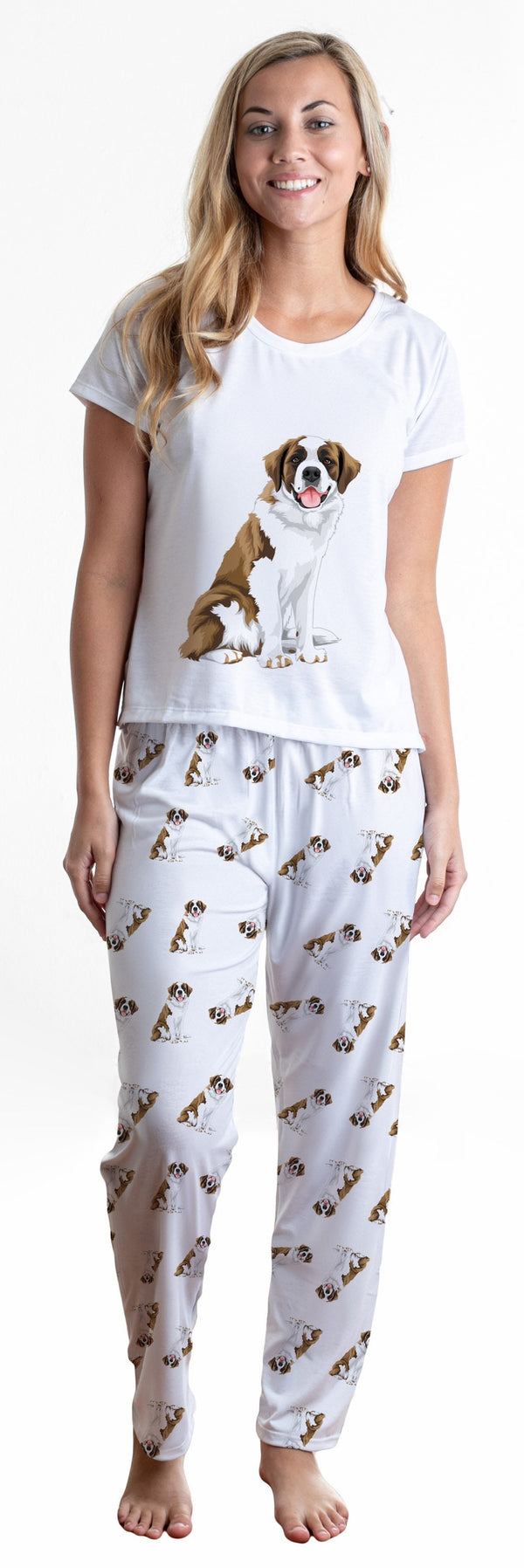 Saint Bernard 2 piece Pj set with long pants