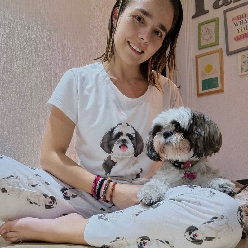 Shih tzu print online pajamas