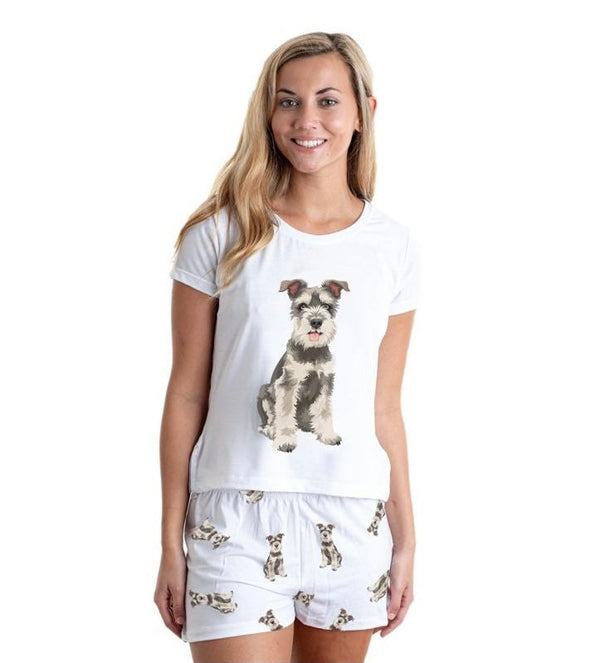 Schnauzer 2 piece Pj set with shorts