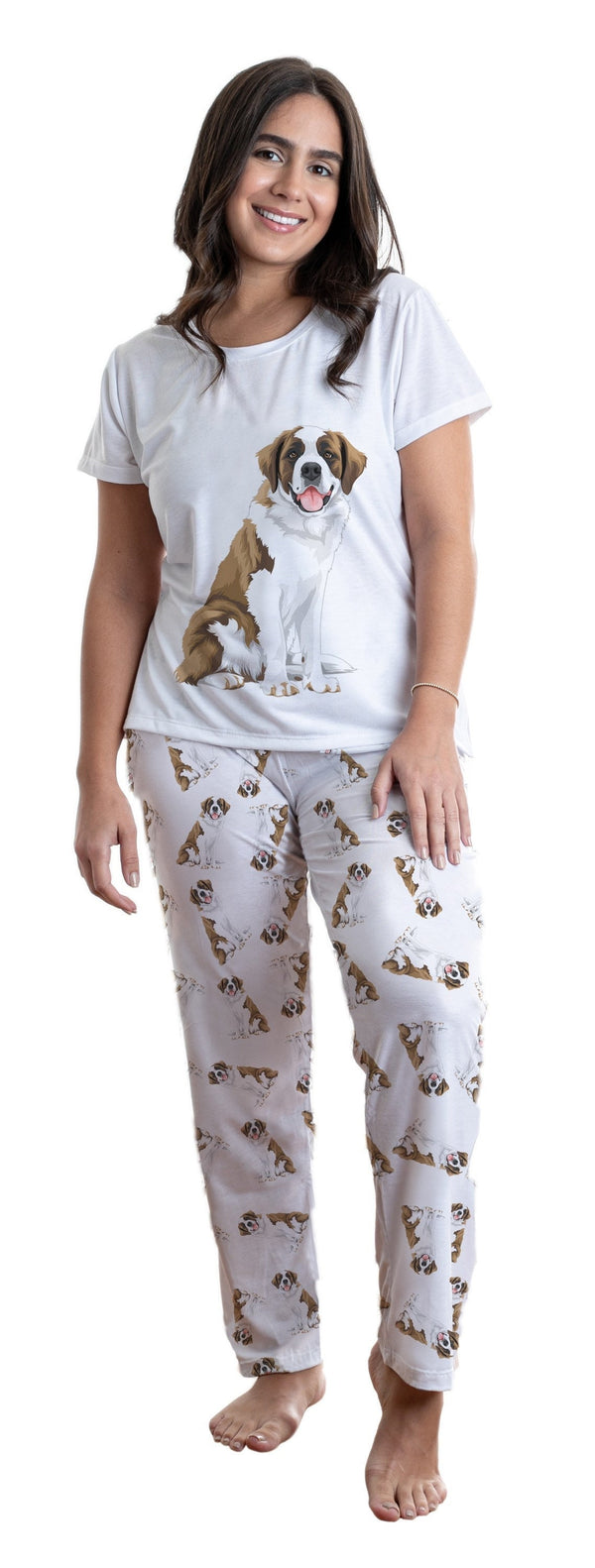 Saint Bernard 2 piece Pj set with long pants